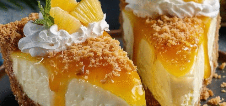 Torta de Abacaxi com Laranja