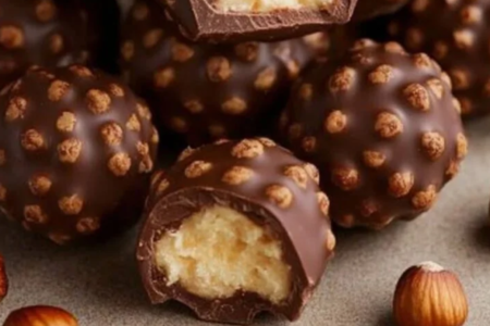 Ferrero Rocher Caseiro: Receita Fácil e Incrivelmente Deliciosa para Fazer em Casa Ferrero Rocher Caseiro