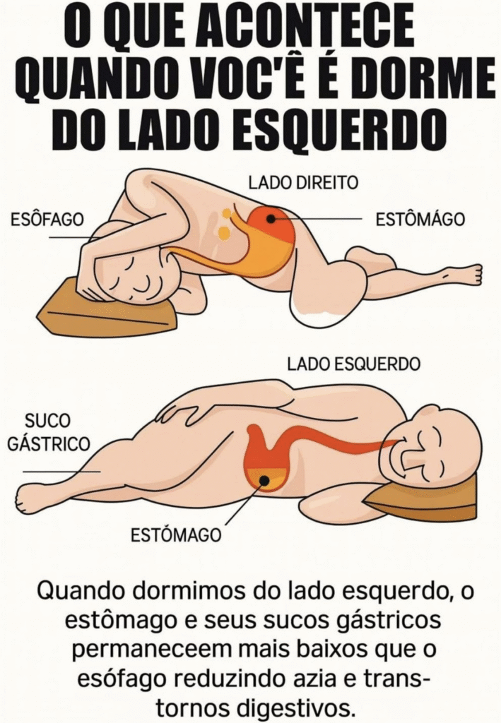 Dormir do lado esquerdo