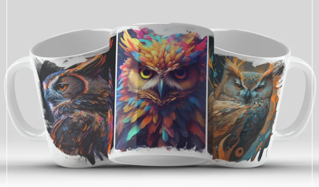Caneca coruja monand