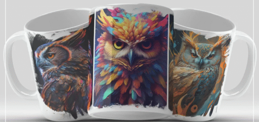 Caneca coruja monand