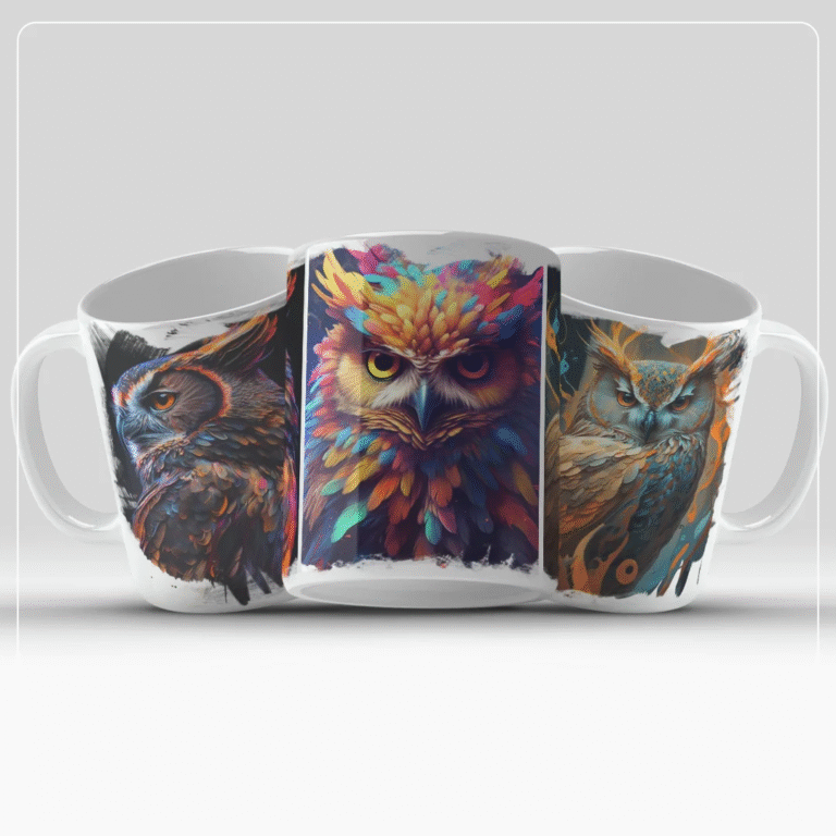 Caneca coruja monand
