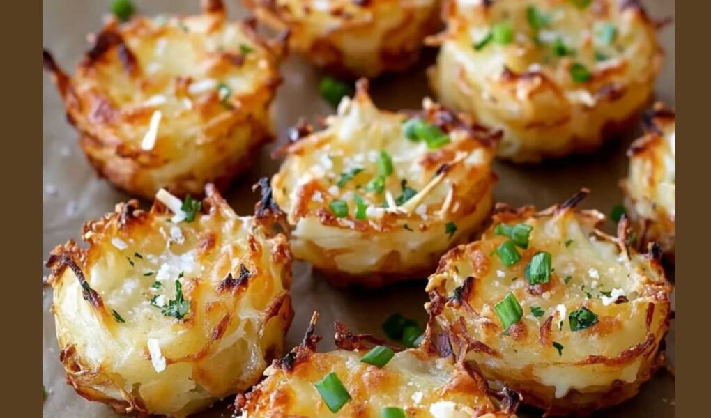 Ninho de batata com parmesão dona de casa criativa