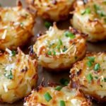 Ninho de batata com parmesão dona de casa criativa