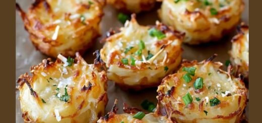 Ninho de batata com parmesão dona de casa criativa