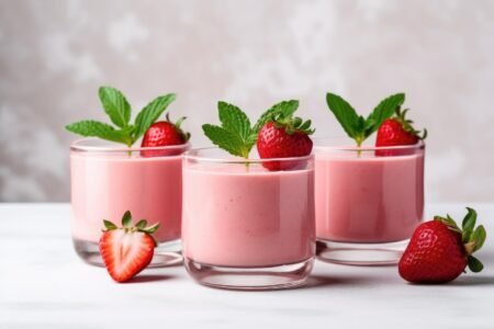 Receita De Mousse De Morango Instantanea 450x300