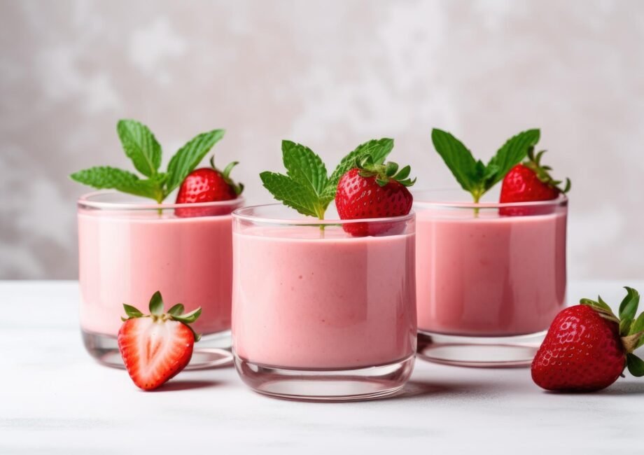 Receita De Mousse De Morango Instantanea 920x650