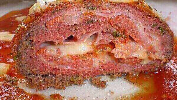 rocambole de carne moida recheado que derrete na boca page receitinhas caseiras receitas faceis rapidas e caseiras Rocambole de Carne Moída Recheado