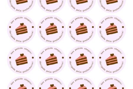 Etiquetas para bolo de pote para imprimir
