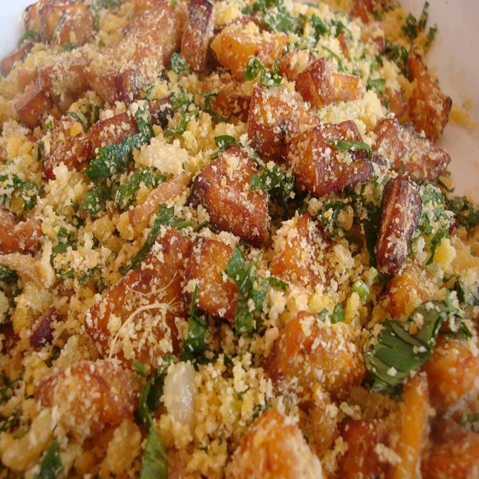 Farofa de Banana para churrasco