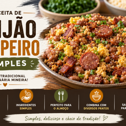 Feijão tropeiro simples