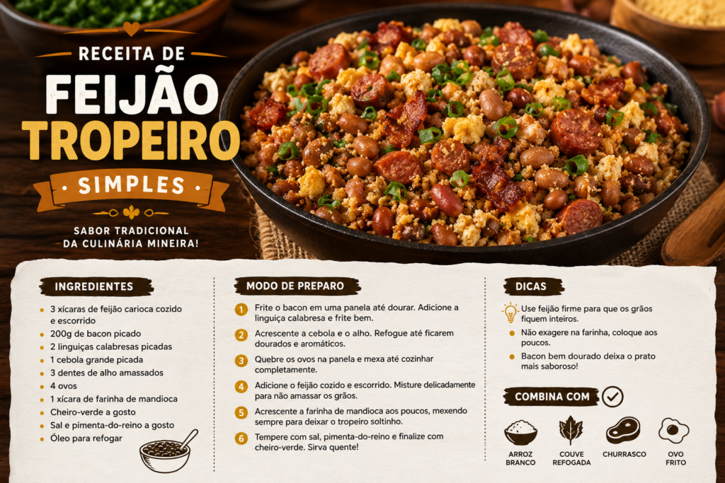 image Feijão Tropeiro Simples