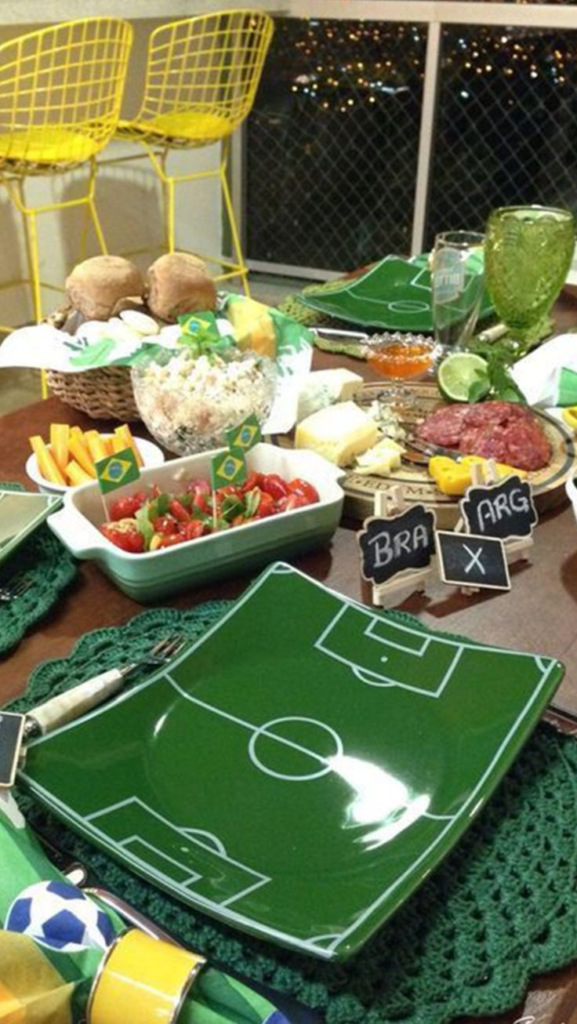 Decoração da Copa do Mundo Simples e Barata