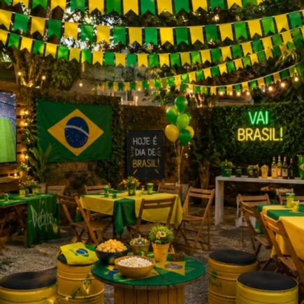 Decoração da Copa do Mundo Simples e Barata: Ideias Criativas para Fazer em Casa Decoração da Copa do Mundo Simples e Barata