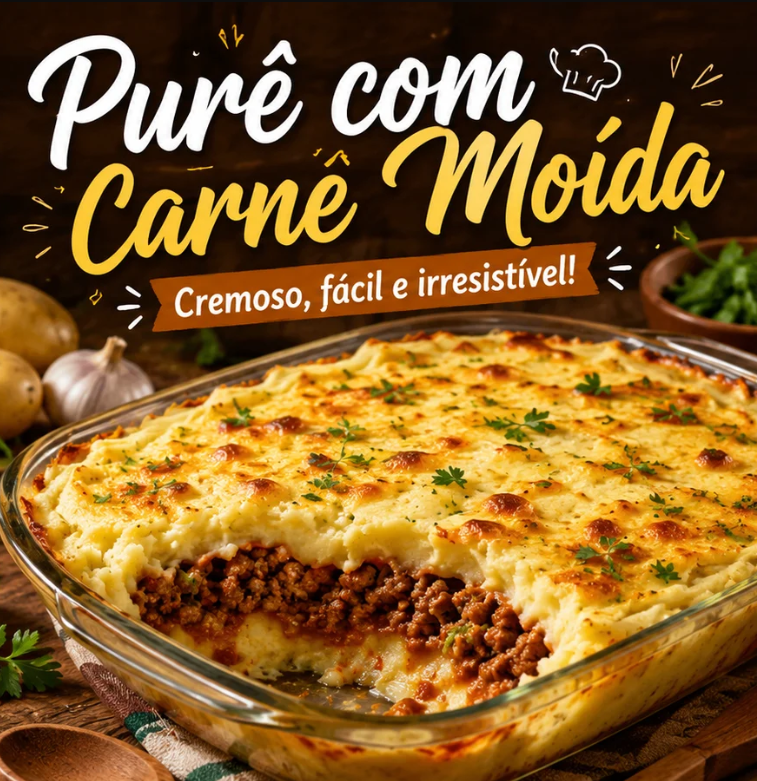 image 3 Purê com Carne Moída