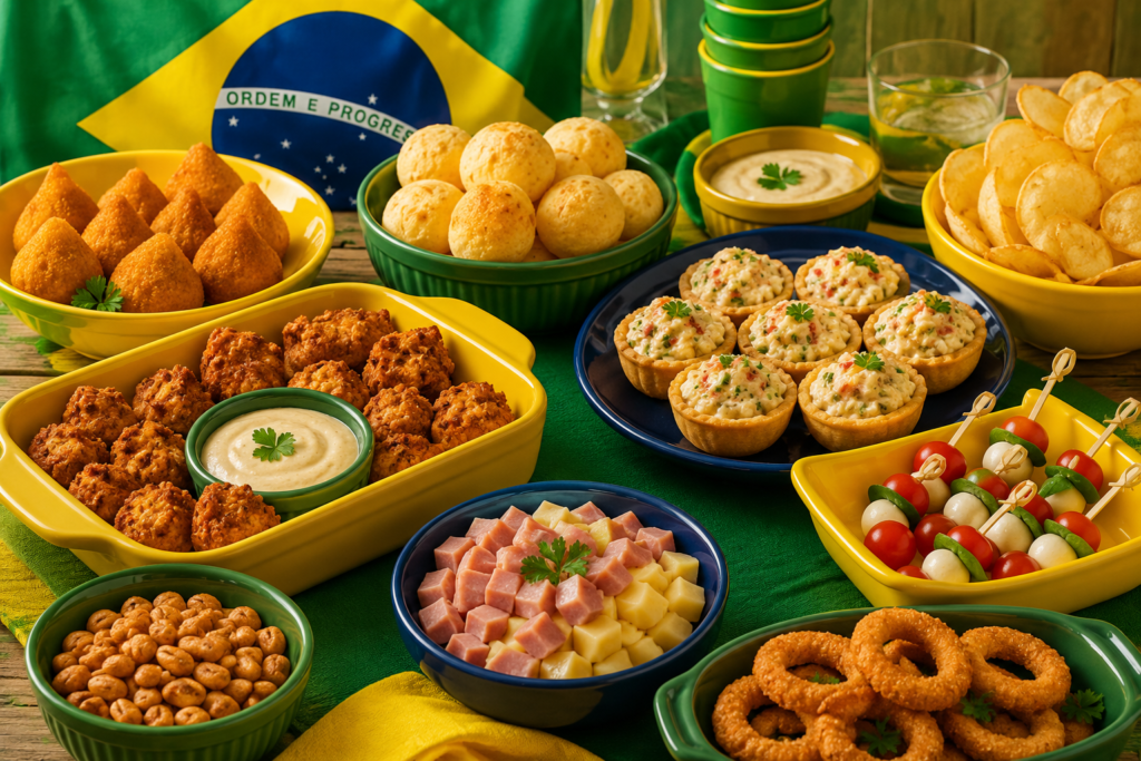 15 Petiscos para Copa do Mundo 2026