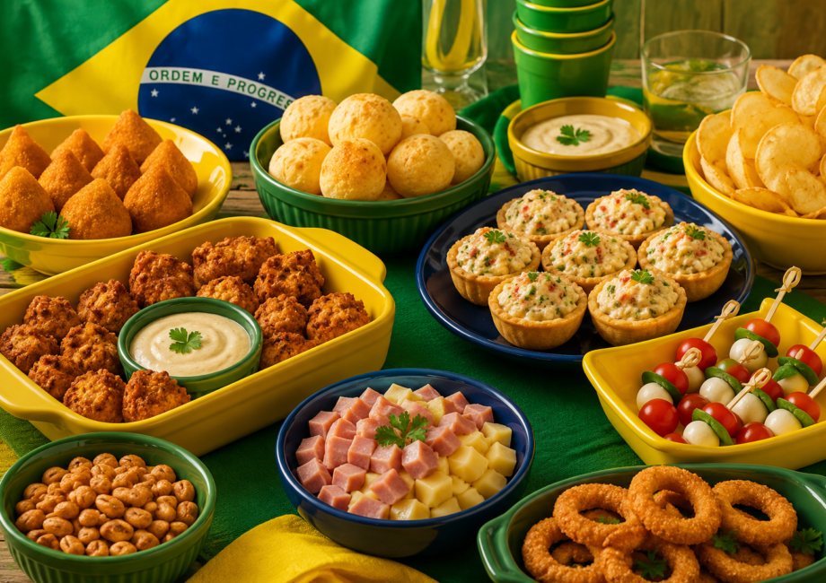 15 Petiscos para Copa do Mundo 2026