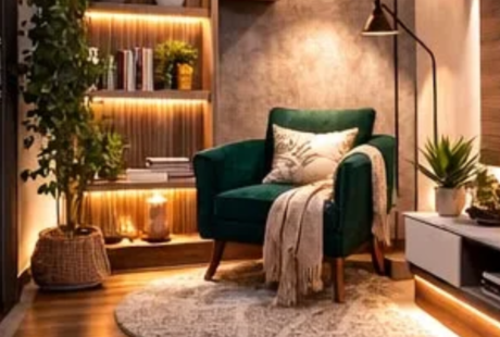 decoração descomplicada de sala